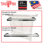 TPTW7000 Series: 1-Tier Double Towel Bar