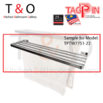 TPTW7000 Series: 1-Tier Towel Rack