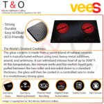 Vees Delicooker HL-460 Ceramic Double Burner Electric Hob 4600W with Germany SCHOTT CERAN (Save Energy) – Brand of Malaysia.