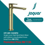 JAQUAR TOP BASIN GOLD MIXER TAP (OPP-ABR-15005BPM)