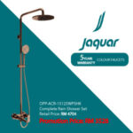 JAQUAR Rose Gold Complete Rain Shower set
